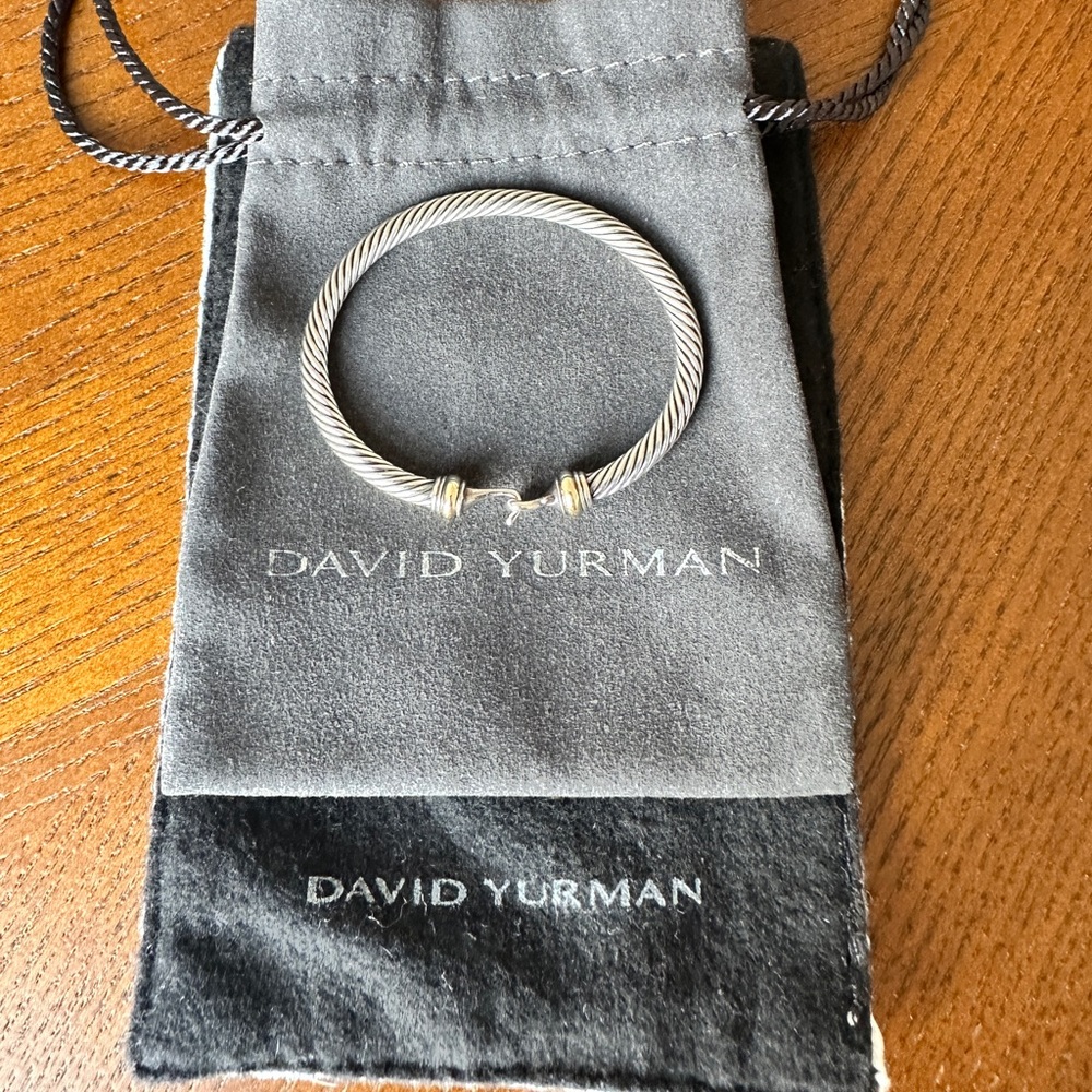 David Yurman Buckle Classic Cable Bracelet - Picture 3 of 14